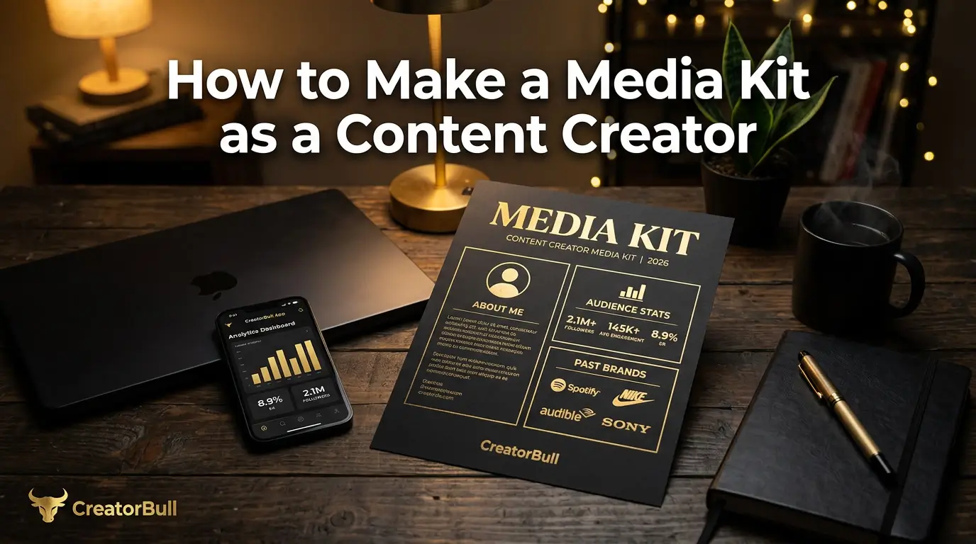 How to Make a Media Kit as a Content Creator
