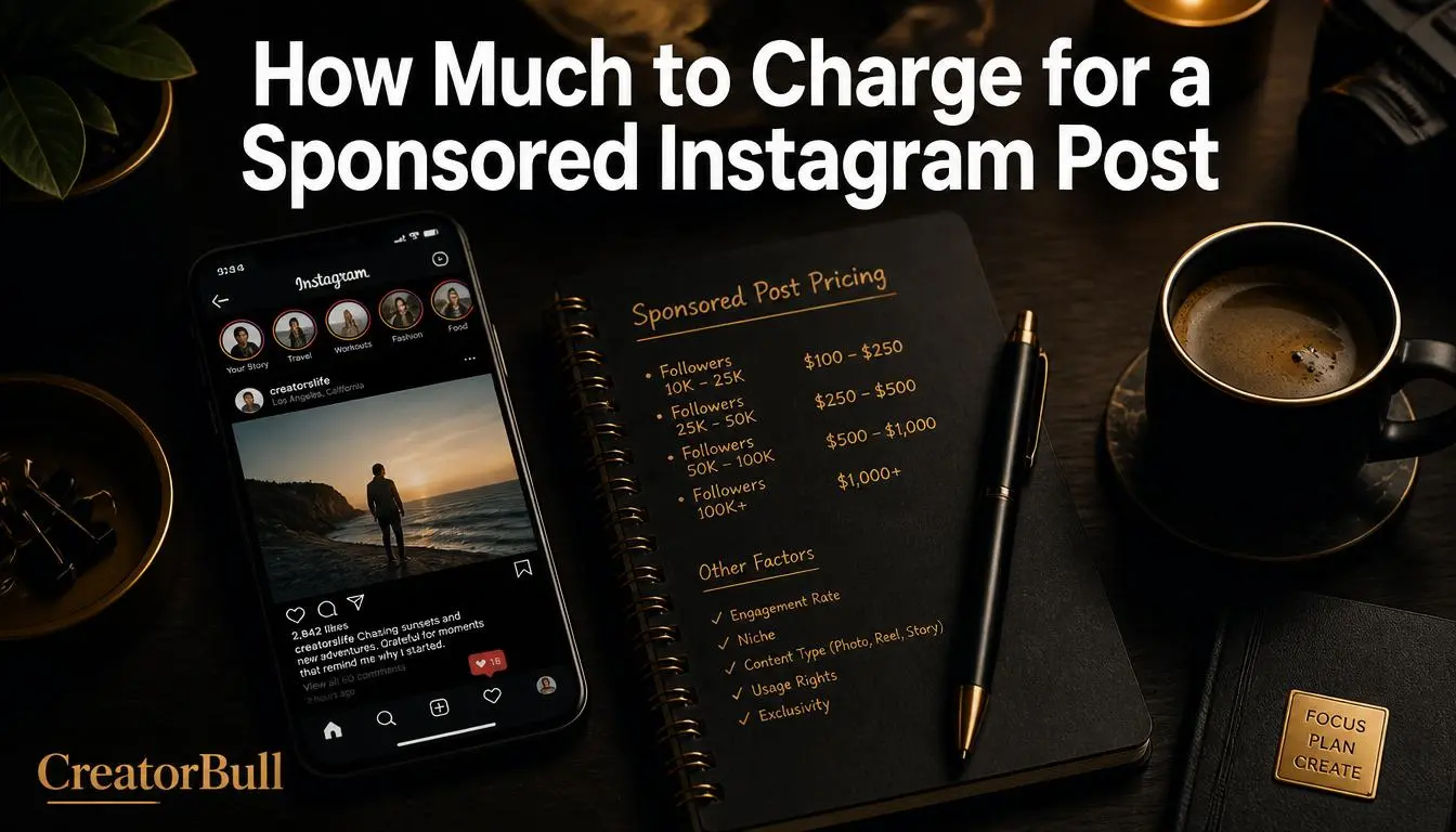 How Much Should You Charge for a Sponsored Instagram Post in 2026?