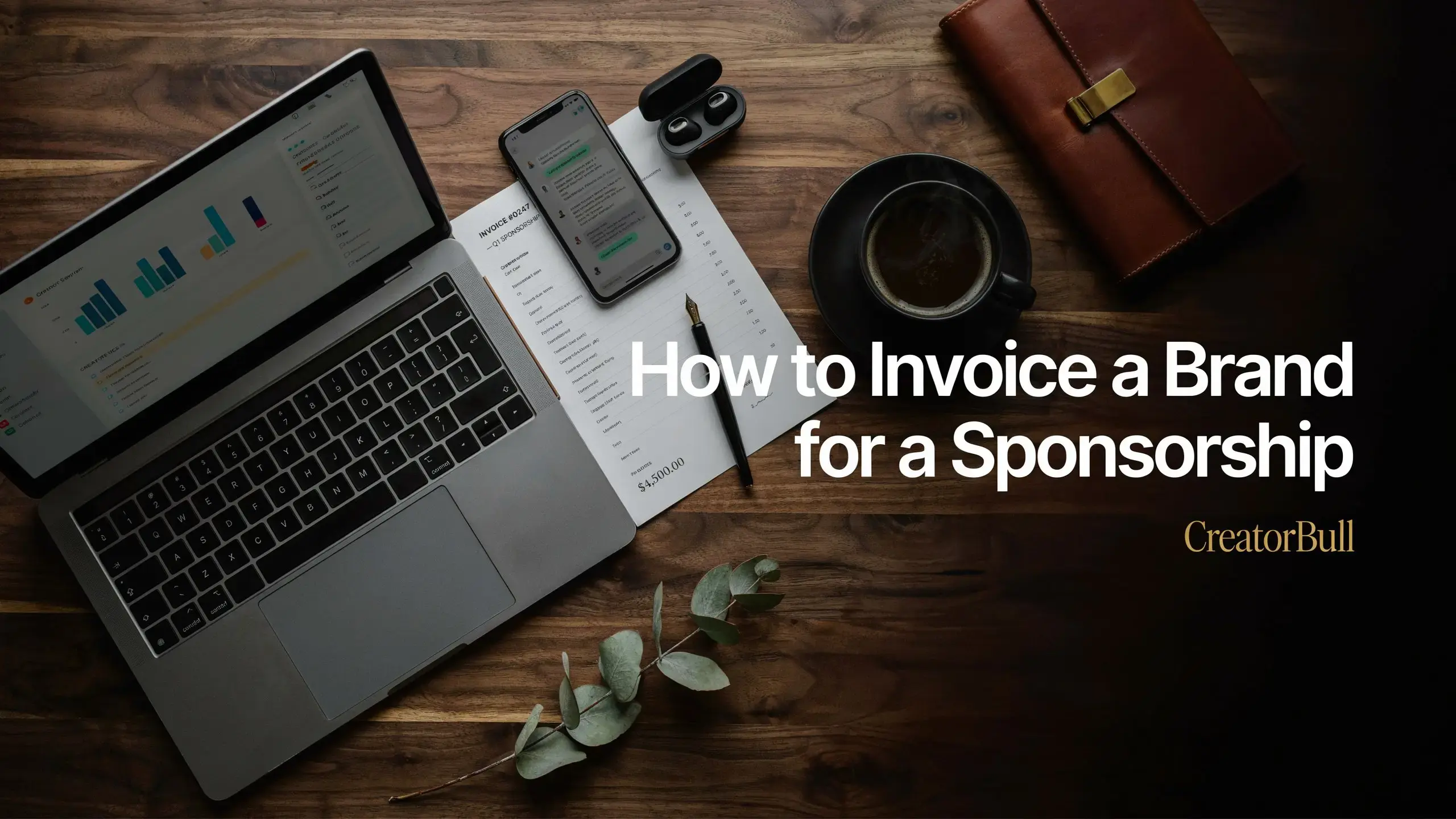 How to Invoice a Brand for a Sponsorship (Step by Step)