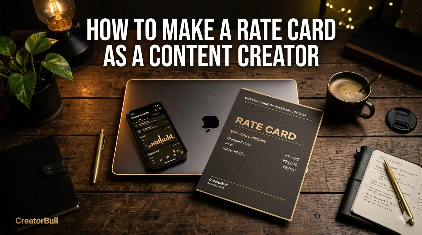 How to Make a Rate Card as a Content Creator (Free Template)